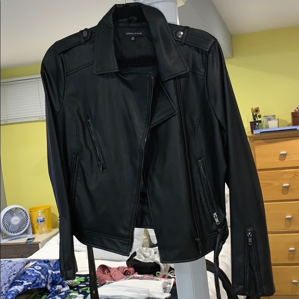 Kendall and Kylie leather jacket